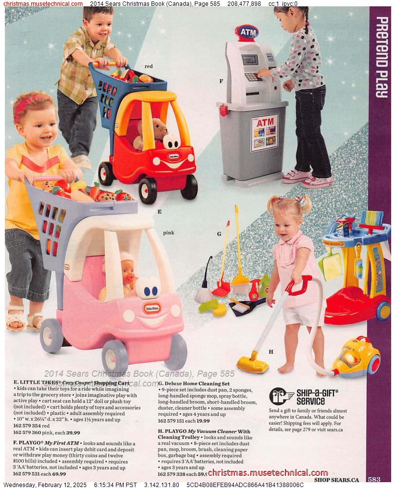 2014 Sears Christmas Book (Canada), Page 585