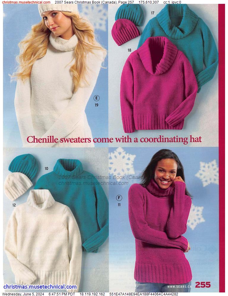 2007 Sears Christmas Book (Canada), Page 257