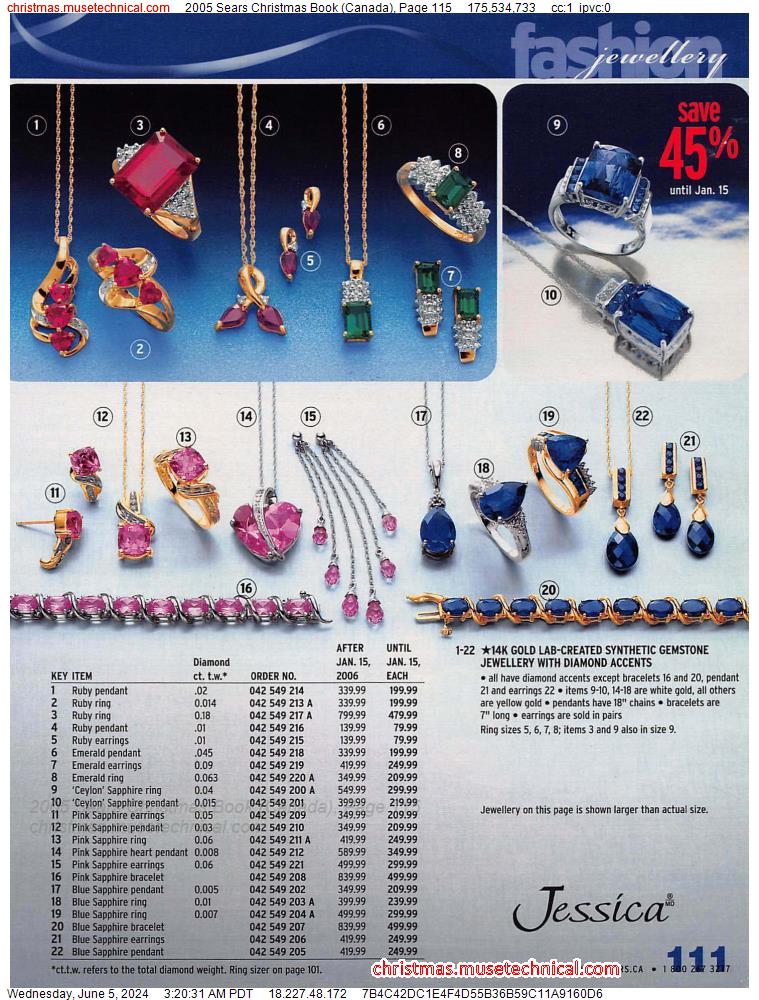 2005 Sears Christmas Book (Canada), Page 115