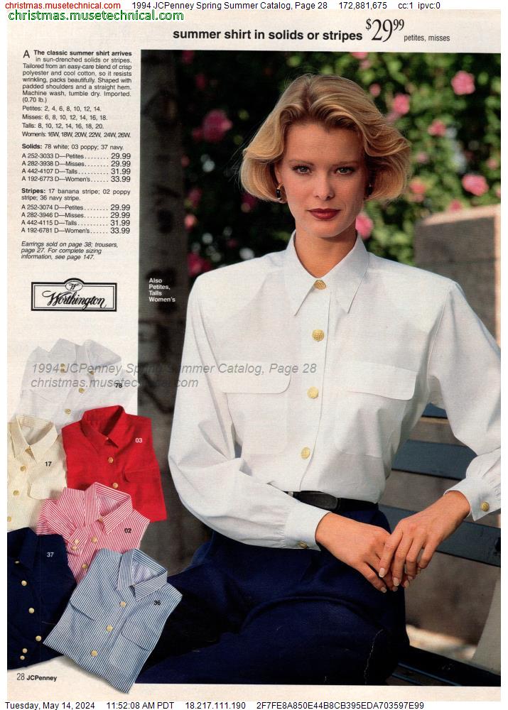1994 JCPenney Spring Summer Catalog, Page 28