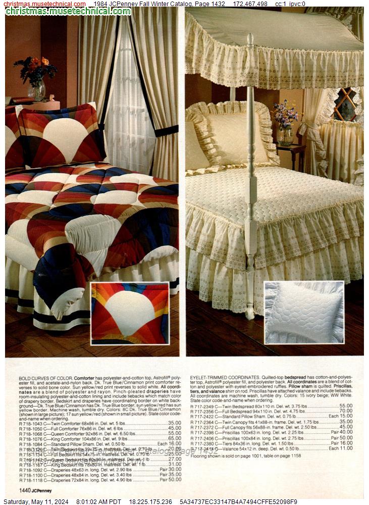 1984 JCPenney Fall Winter Catalog, Page 1432