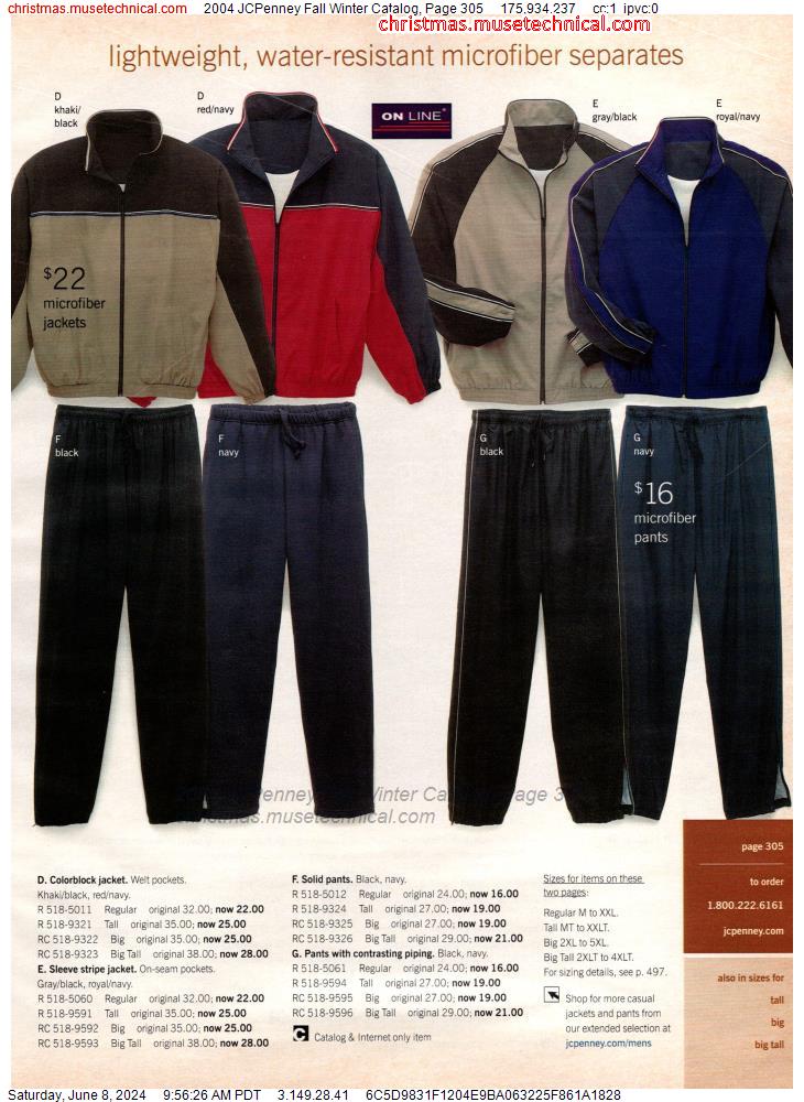 2004 JCPenney Fall Winter Catalog, Page 305