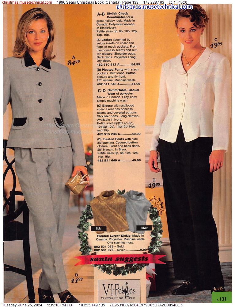 1996 Sears Christmas Book (Canada), Page 133