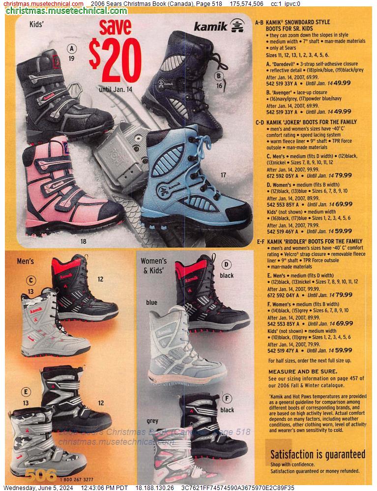 2006 Sears Christmas Book (Canada), Page 518