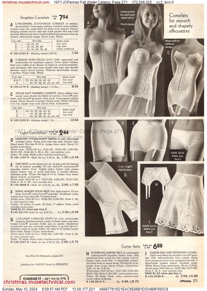 1971 JCPenney Fall Winter Catalog, Page 271