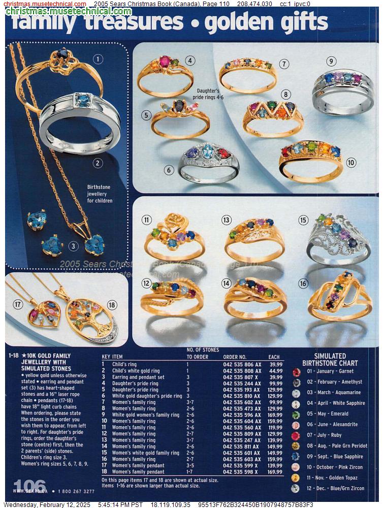 2005 Sears Christmas Book (Canada), Page 110