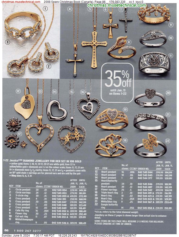 2008 Sears Christmas Book (Canada), Page 86