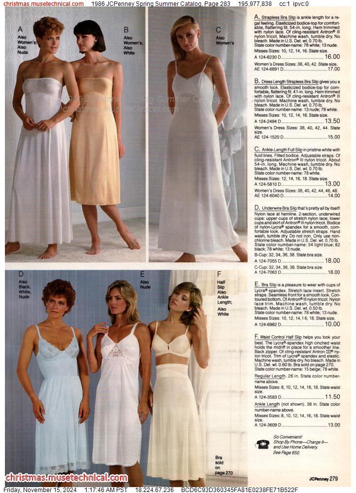 1986 JCPenney Spring Summer Catalog, Page 283