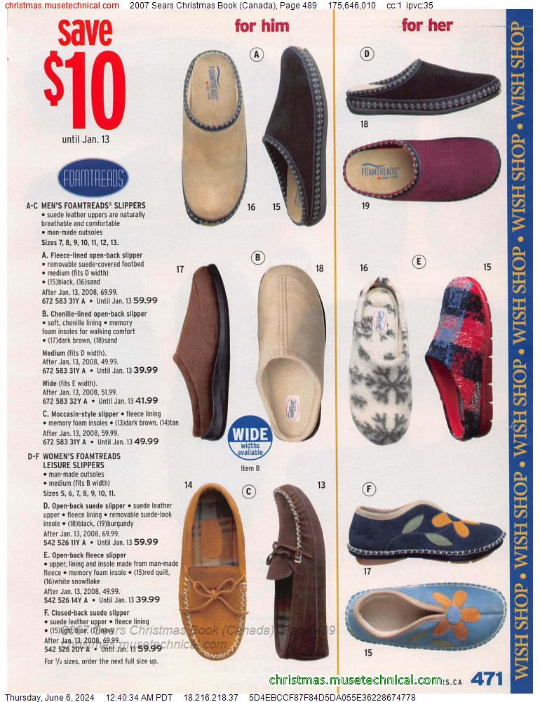 2007 Sears Christmas Book (Canada), Page 489