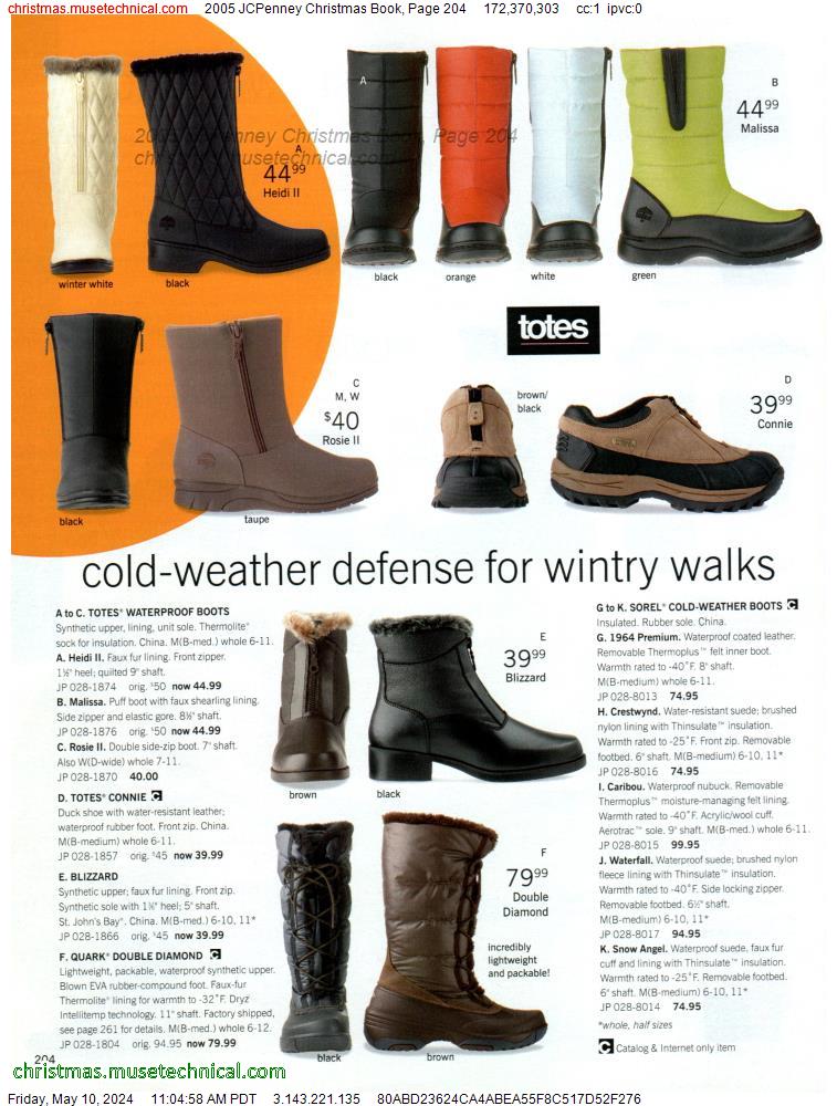 2005 JCPenney Christmas Book, Page 204