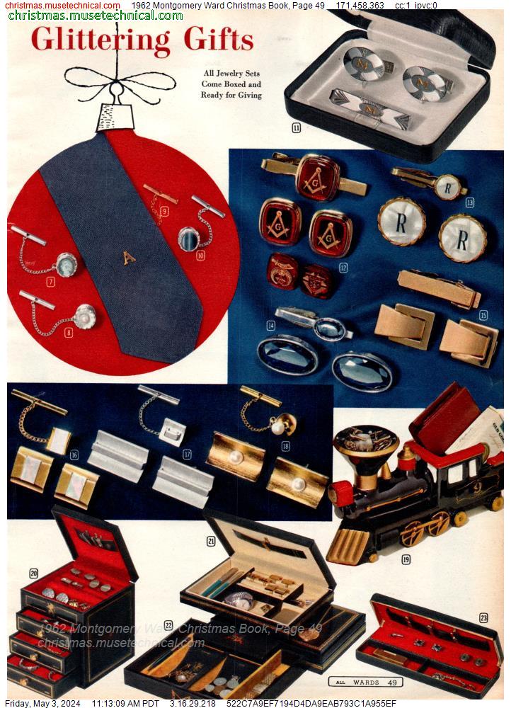 1962 Montgomery Ward Christmas Book, Page 49
