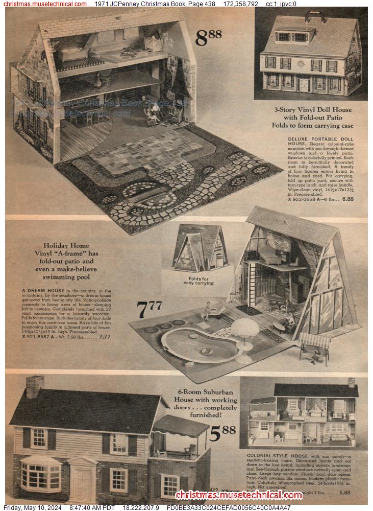 1971 JCPenney Christmas Book, Page 438