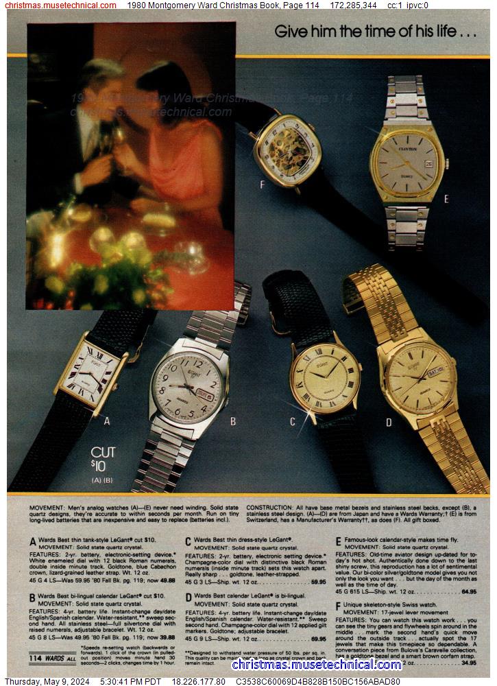 1980 Montgomery Ward Christmas Book, Page 114