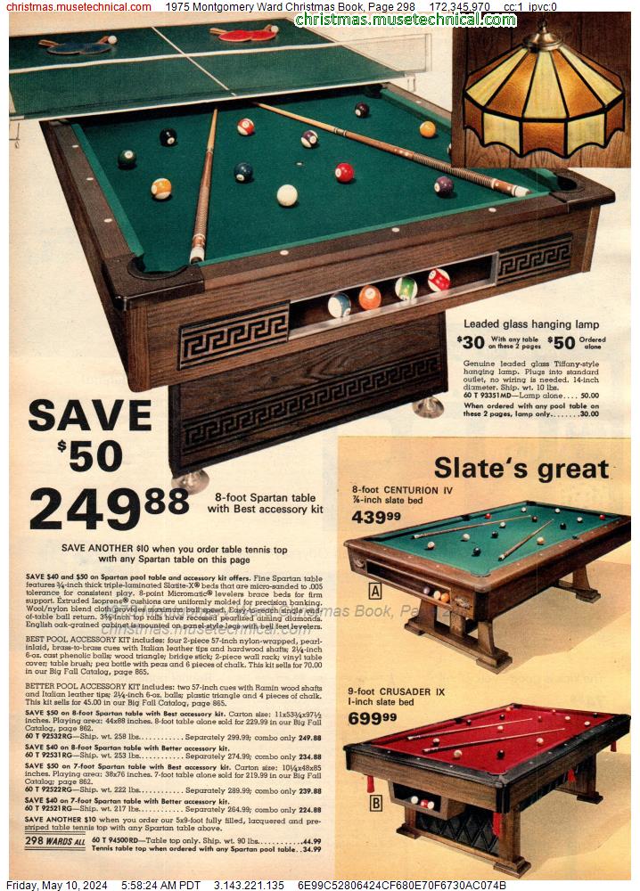 1975 Montgomery Ward Christmas Book, Page 298