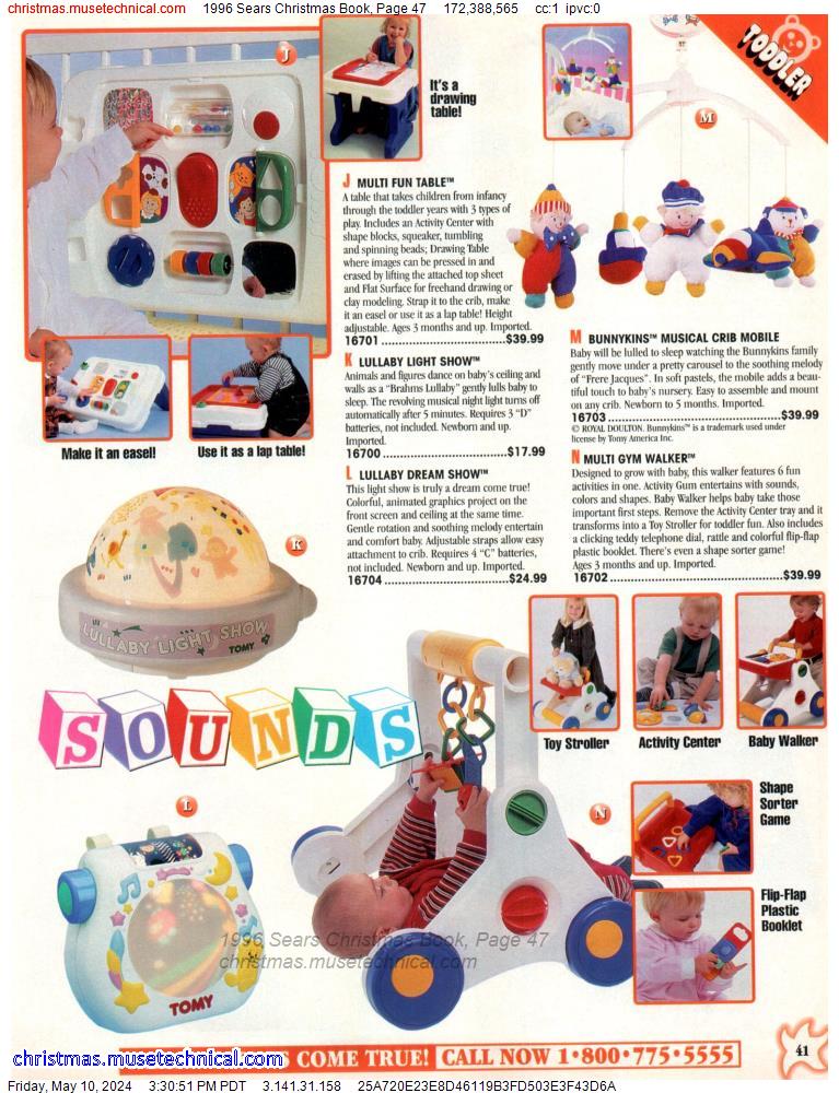 1996 Sears Christmas Book, Page 47