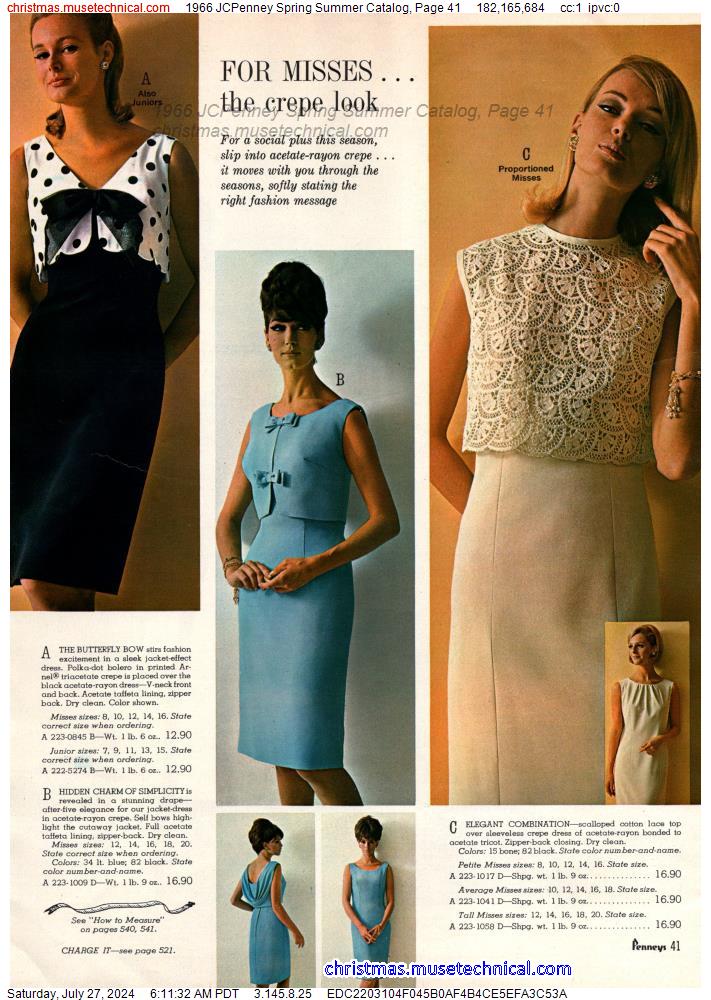 1966 JCPenney Spring Summer Catalog, Page 41