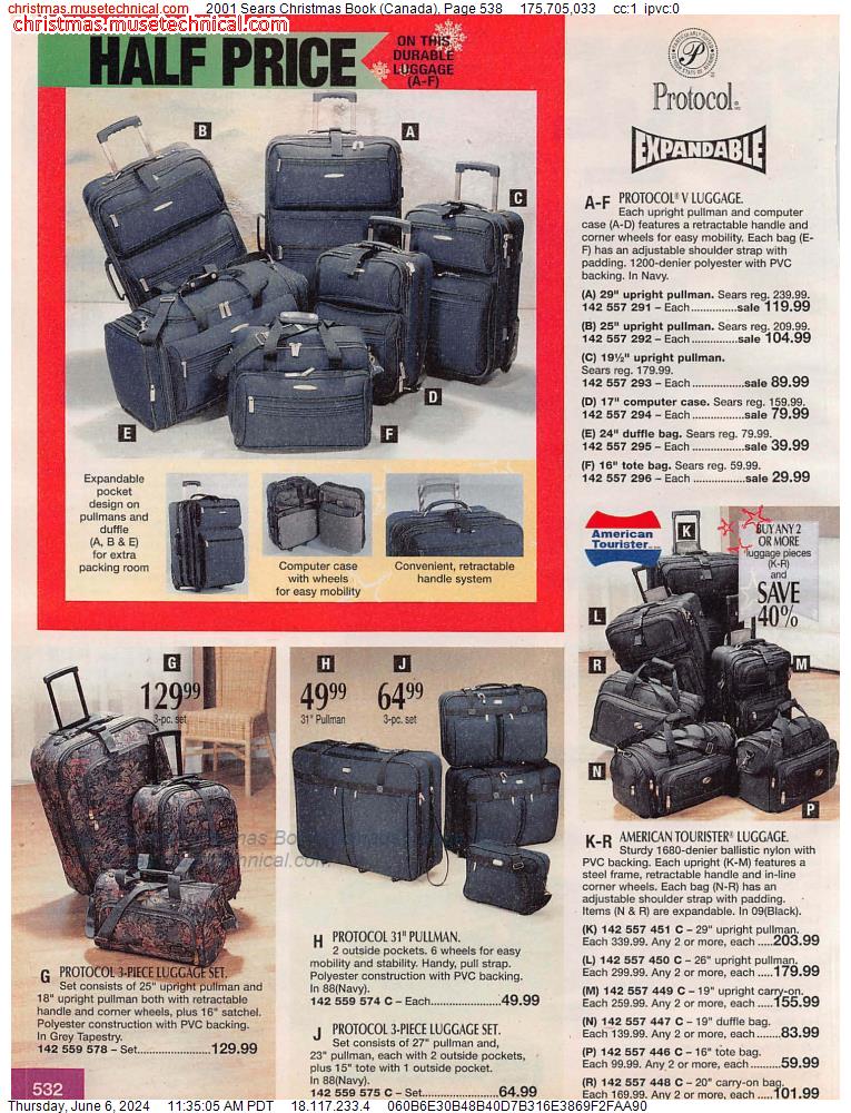 2001 Sears Christmas Book (Canada), Page 538