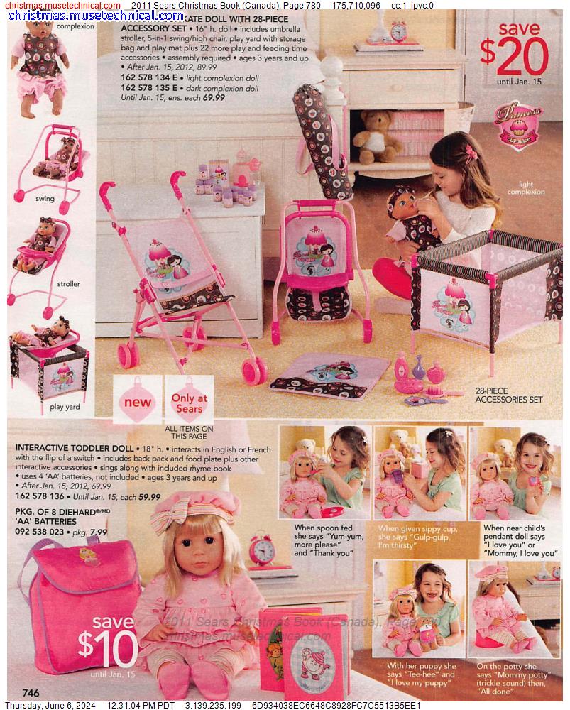 2011 Sears Christmas Book (Canada), Page 780