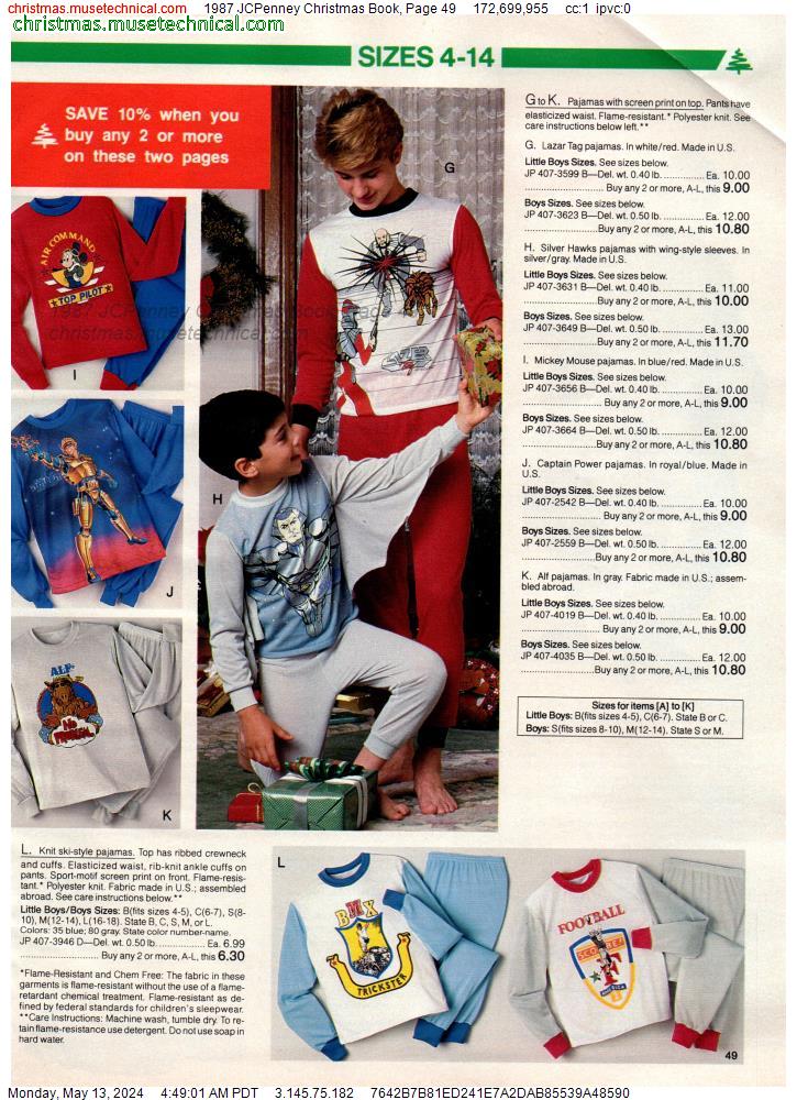 1987 JCPenney Christmas Book, Page 49