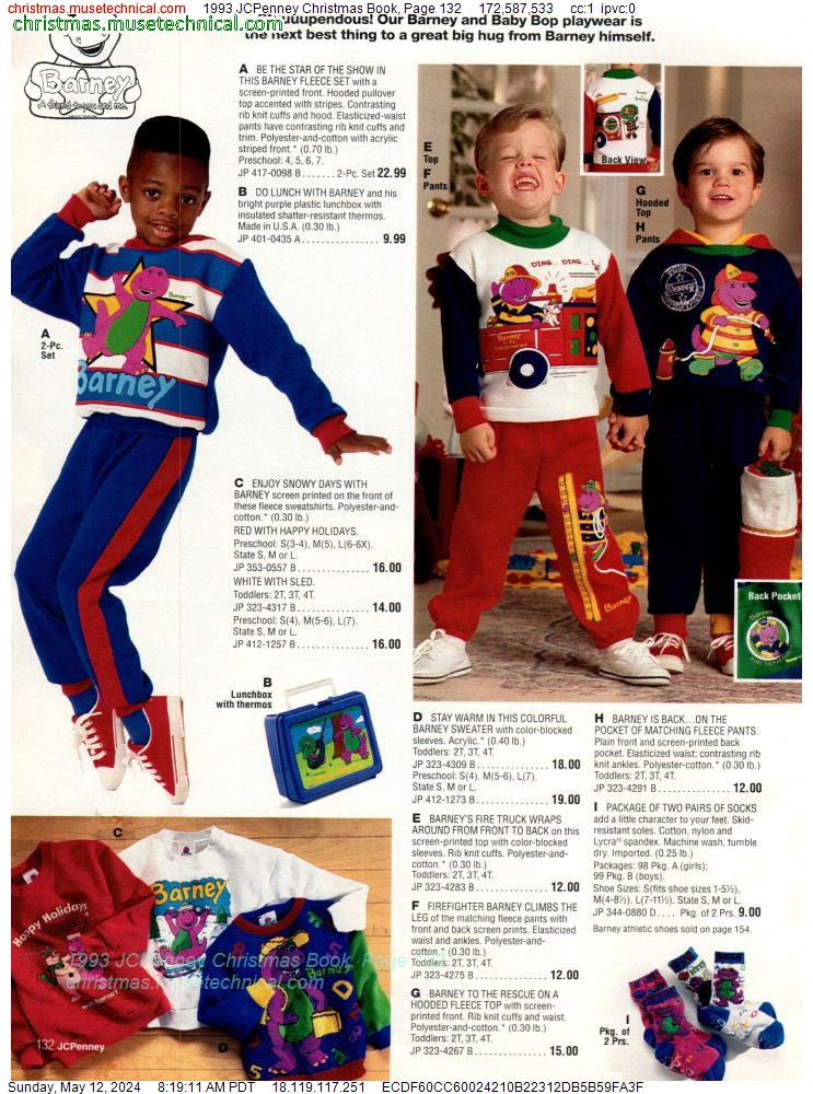 1993 JCPenney Christmas Book, Page 132
