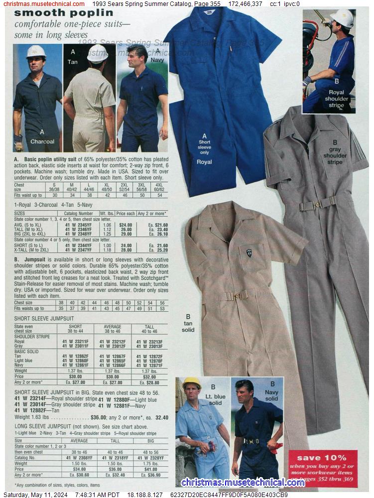 1993 Sears Spring Summer Catalog, Page 355