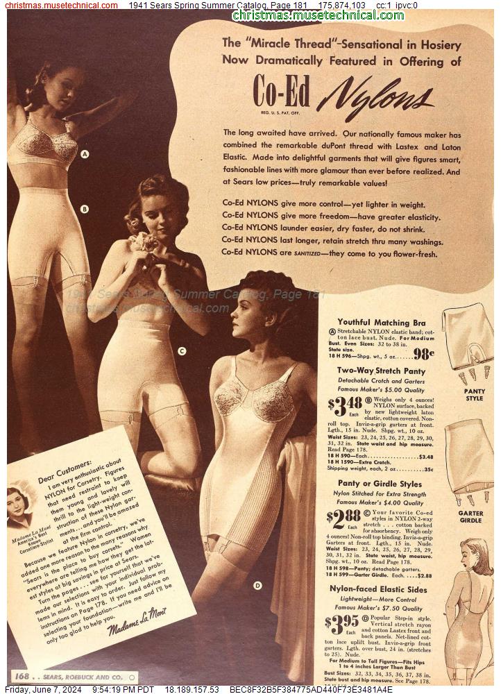 1941 Sears Spring Summer Catalog, Page 181