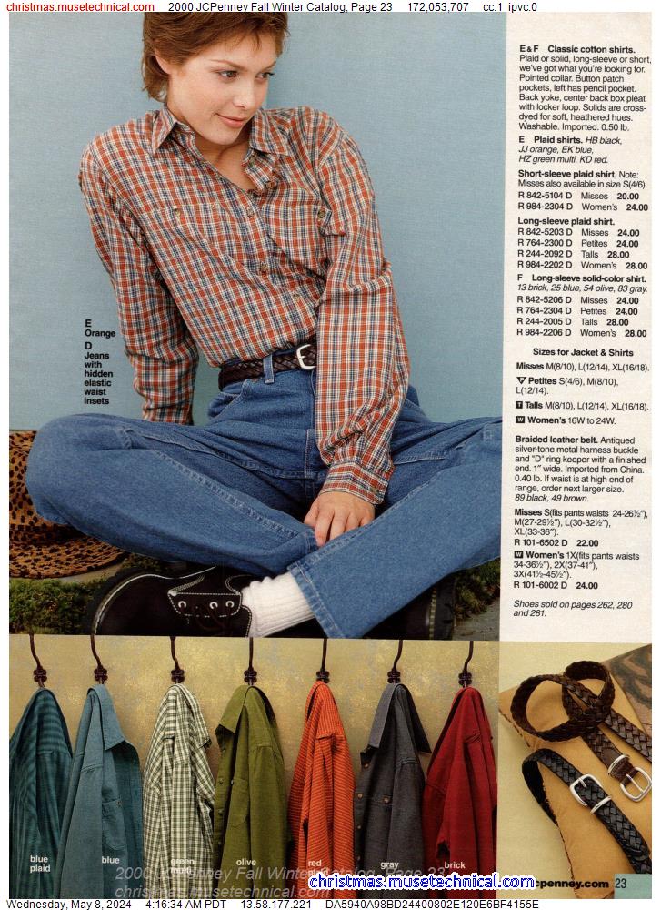 2000 JCPenney Fall Winter Catalog, Page 23