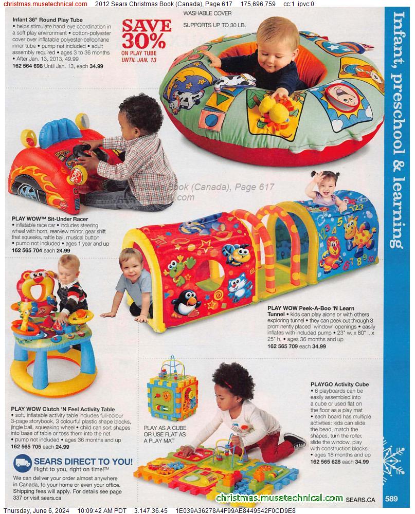 2012 Sears Christmas Book (Canada), Page 617