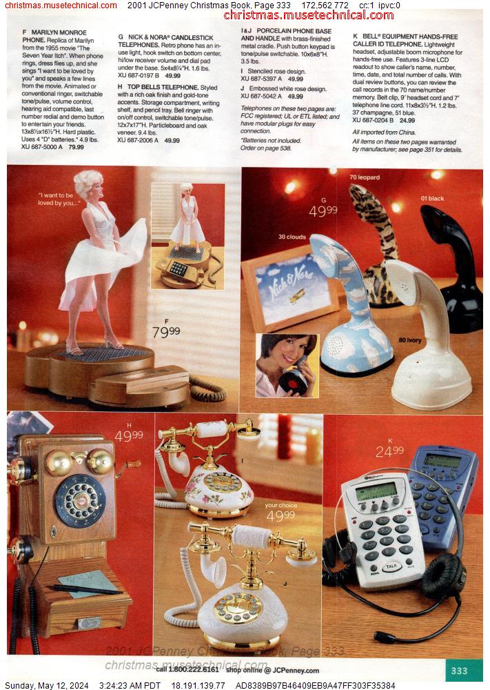 2001 JCPenney Christmas Book, Page 333