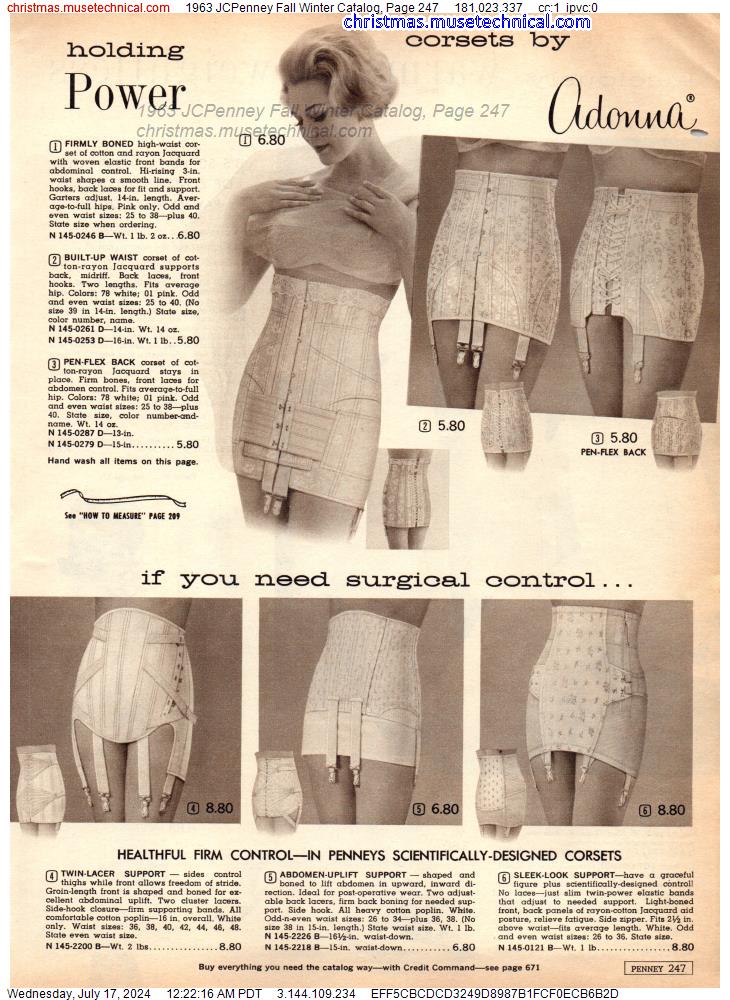 1963 JCPenney Fall Winter Catalog, Page 247