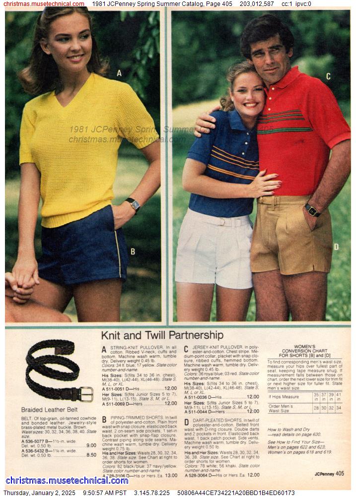 1981 JCPenney Spring Summer Catalog, Page 405