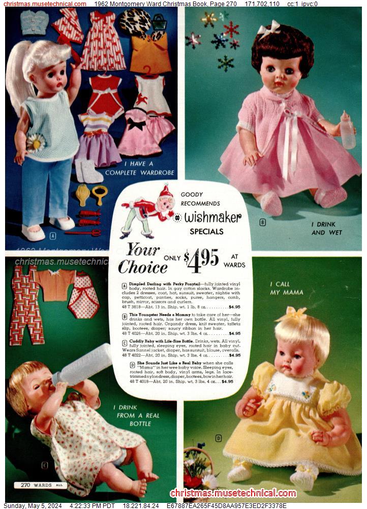1962 Montgomery Ward Christmas Book, Page 270