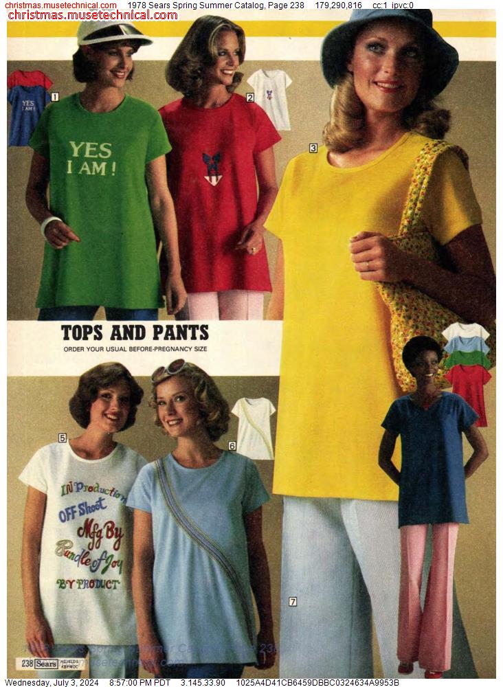 1978 Sears Spring Summer Catalog, Page 238