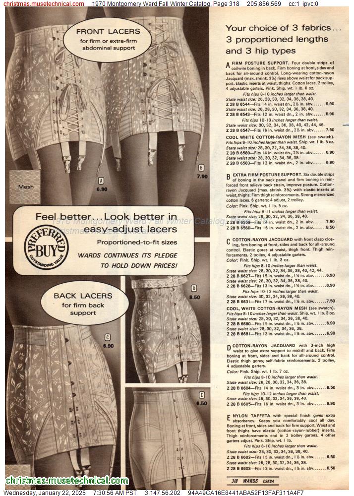 1970 Montgomery Ward Fall Winter Catalog, Page 318