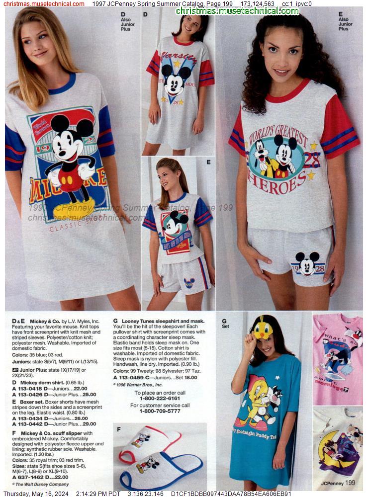1997 JCPenney Spring Summer Catalog, Page 199