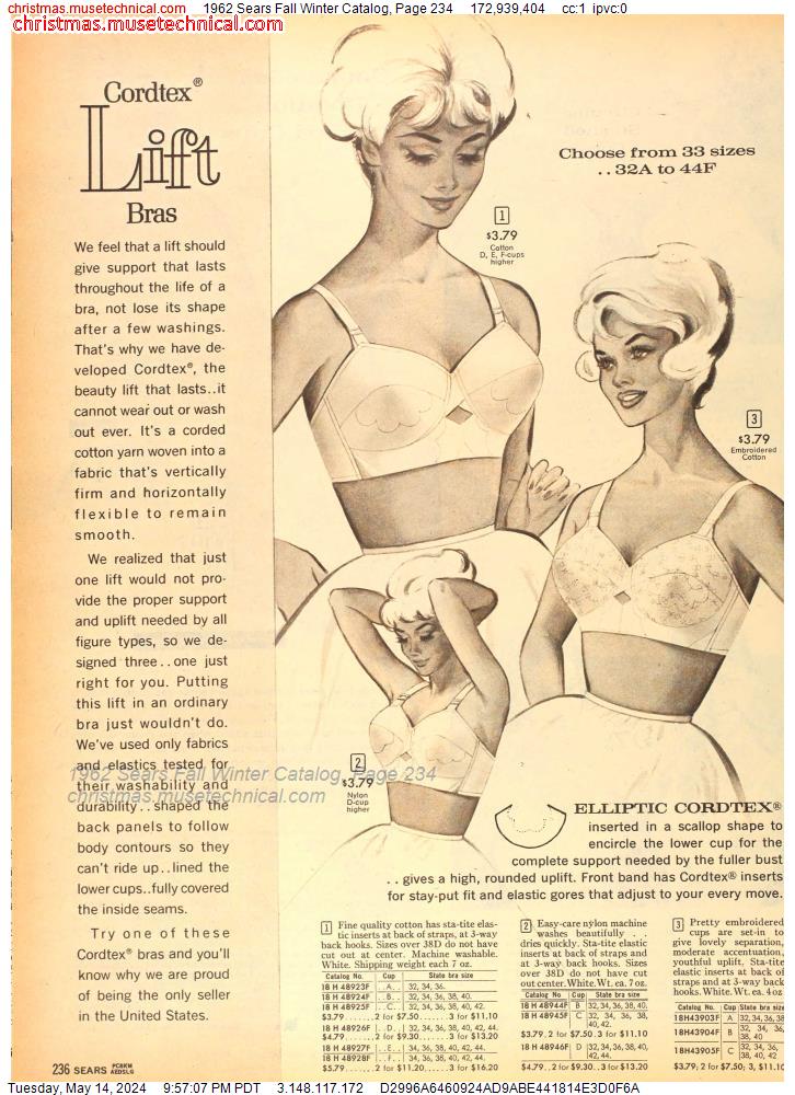 1962 Sears Fall Winter Catalog, Page 234