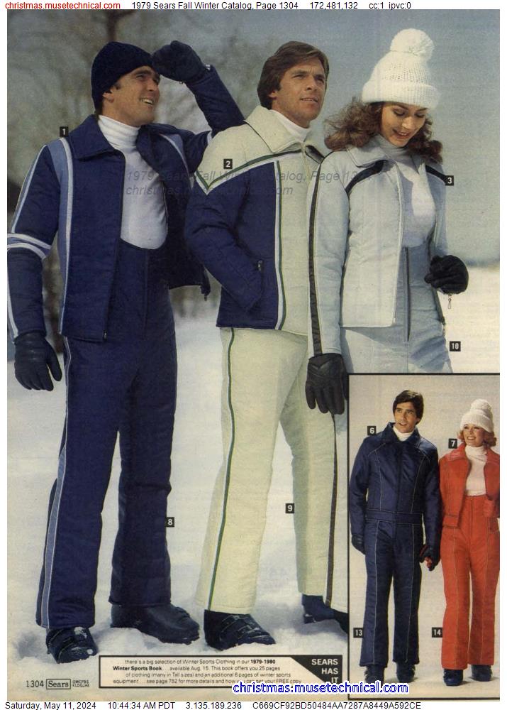 1979 Sears Fall Winter Catalog, Page 1304