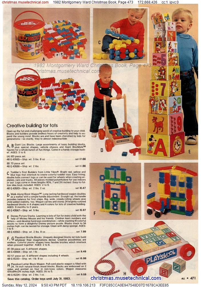 1982 Montgomery Ward Christmas Book, Page 473