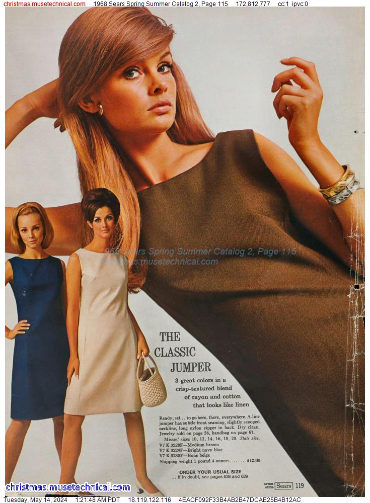 1968 Sears Spring Summer Catalog 2, Page 115