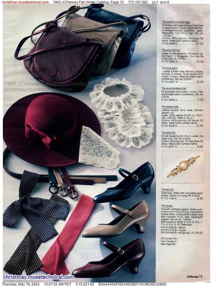 1983 JCPenney Fall Winter Catalog, Page 13