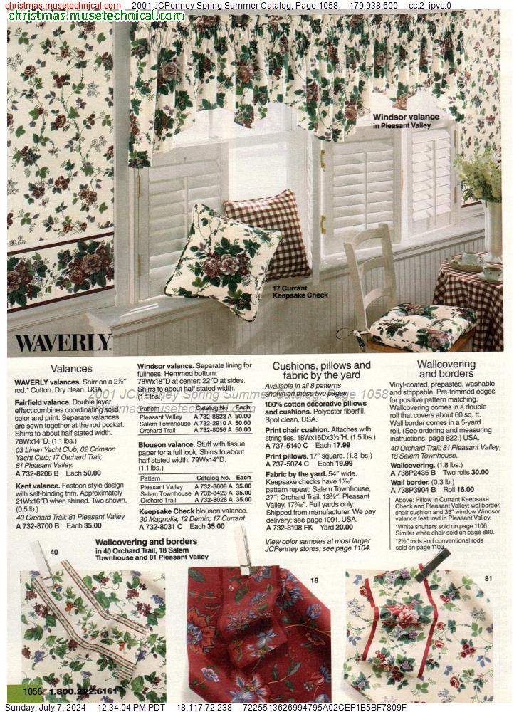 2001 JCPenney Spring Summer Catalog, Page 1058