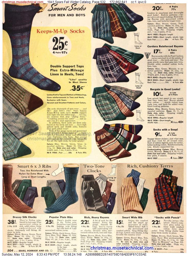 1941 Sears Fall Winter Catalog, Page 532