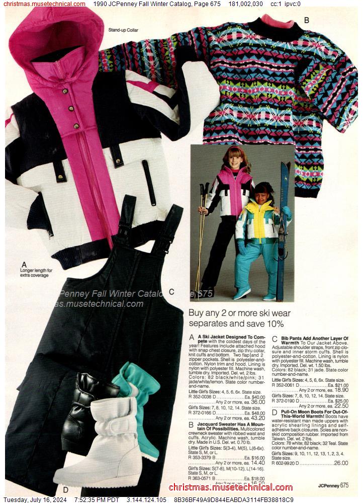 1990 JCPenney Fall Winter Catalog, Page 675