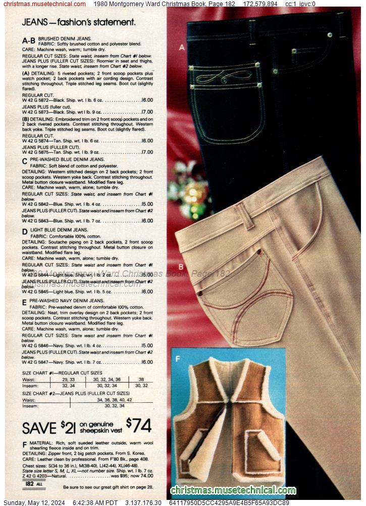 1980 Montgomery Ward Christmas Book, Page 182