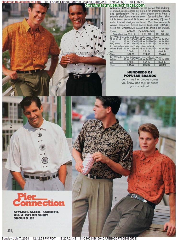 1991 Sears Spring Summer Catalog, Page 358