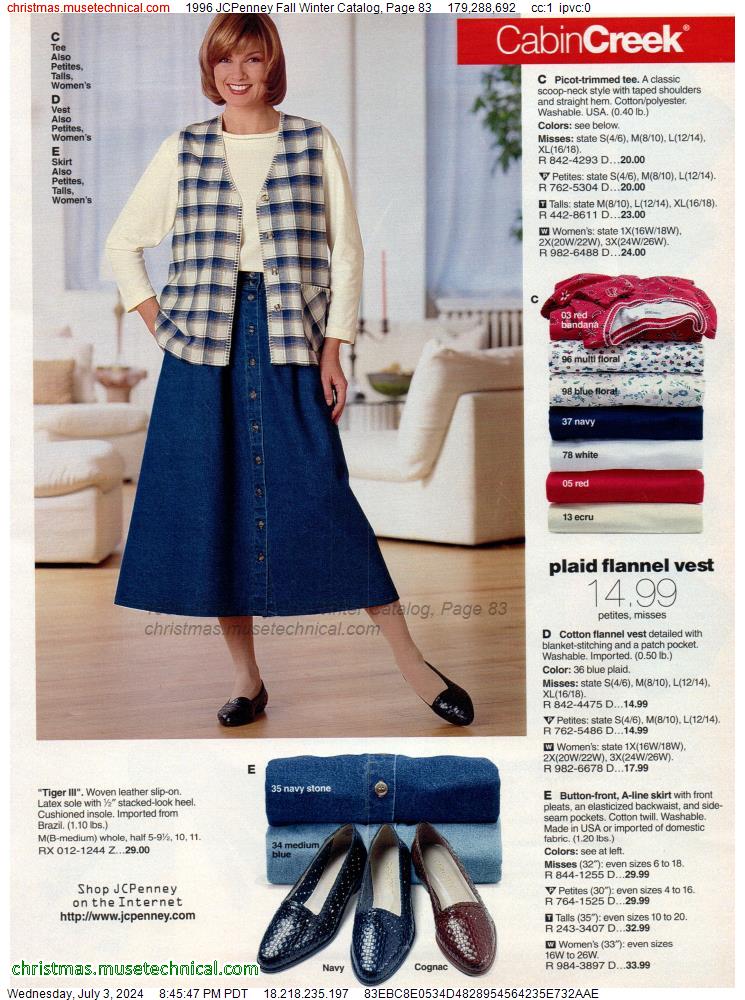 1996 JCPenney Fall Winter Catalog, Page 83