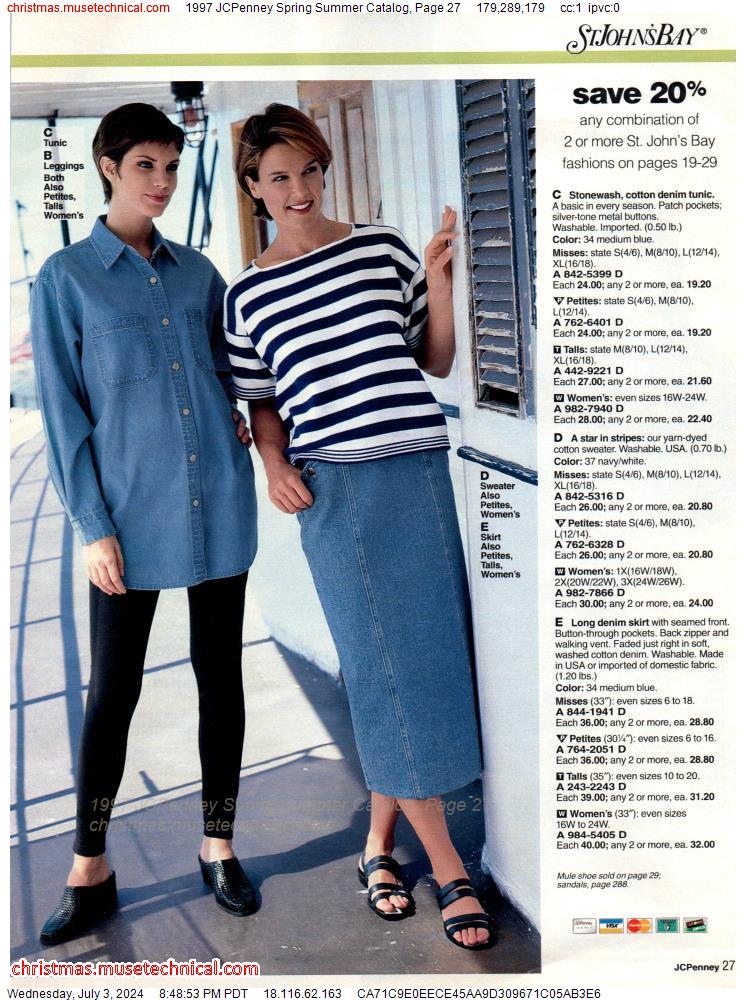 1997 JCPenney Spring Summer Catalog, Page 27