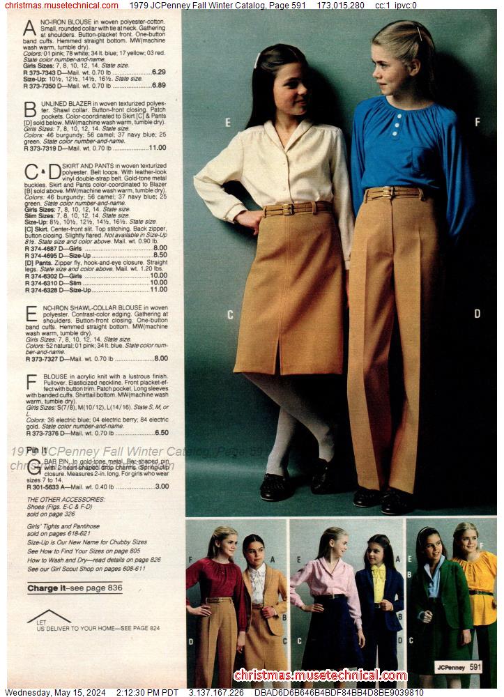 1979 JCPenney Fall Winter Catalog, Page 591