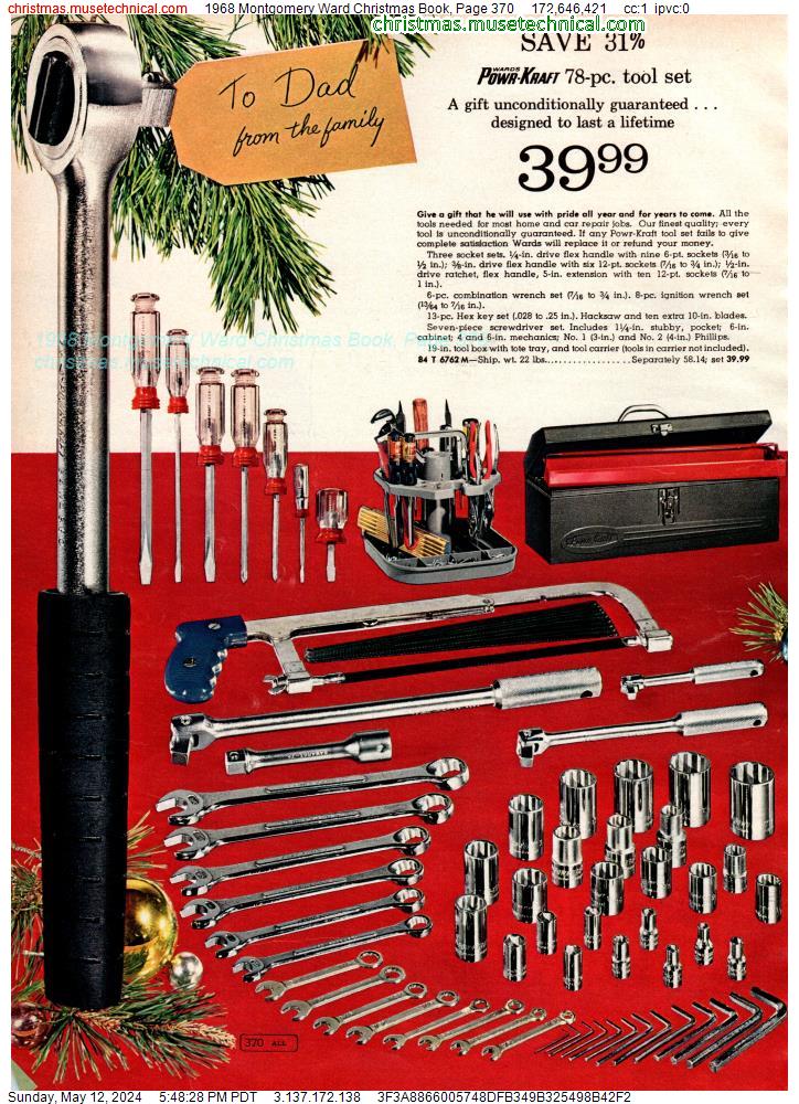 1968 Montgomery Ward Christmas Book, Page 370