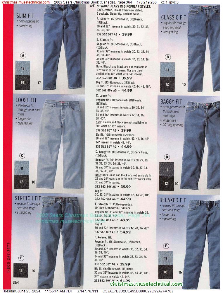 2003 Sears Christmas Book (Canada), Page 364